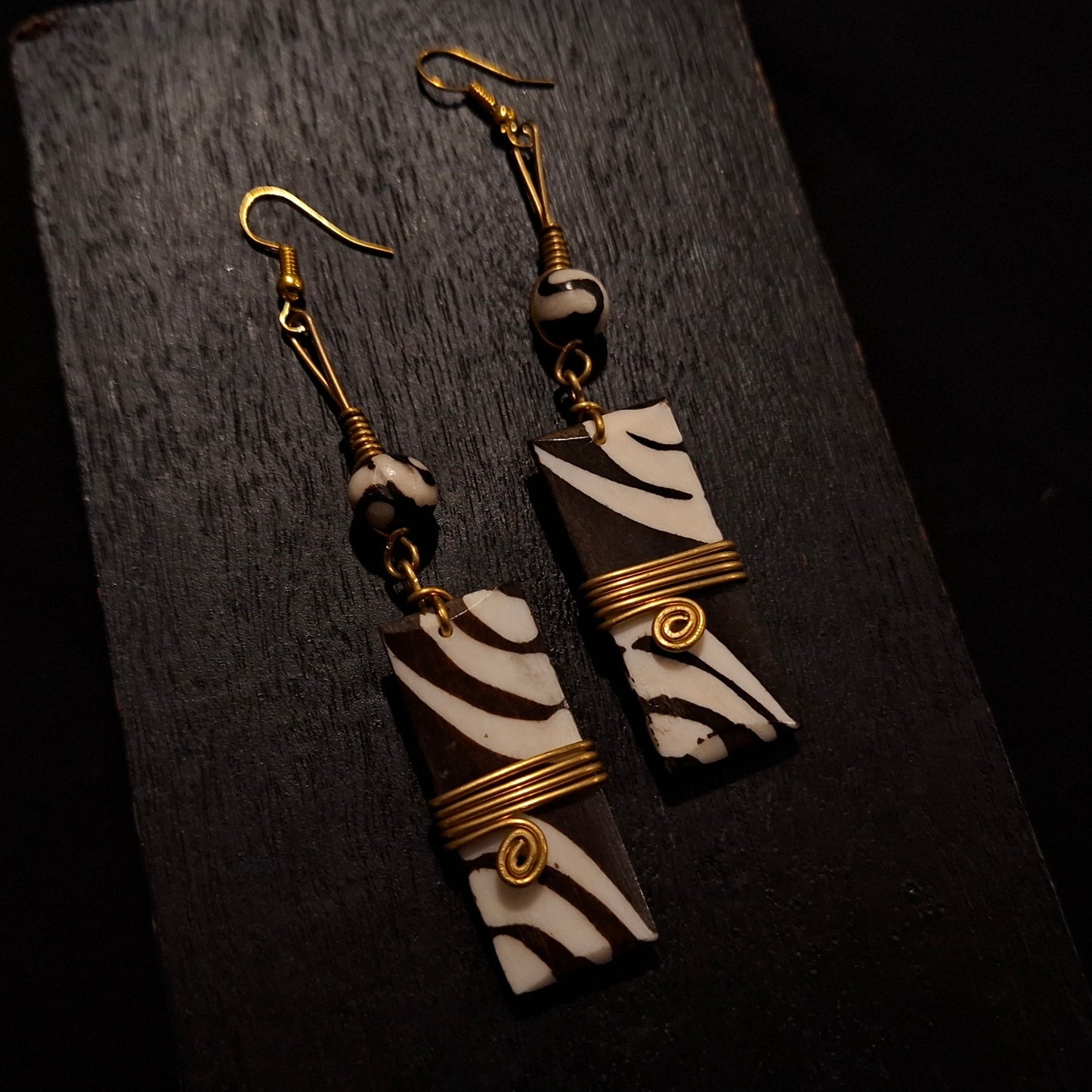 Brass Earrings 226