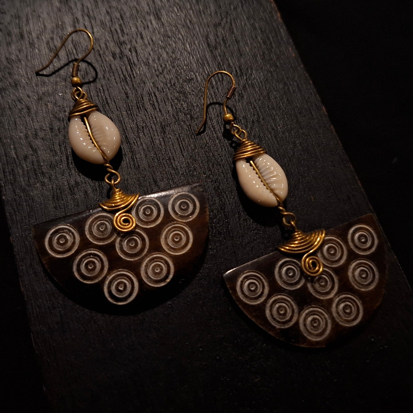 Brass Earrings 225