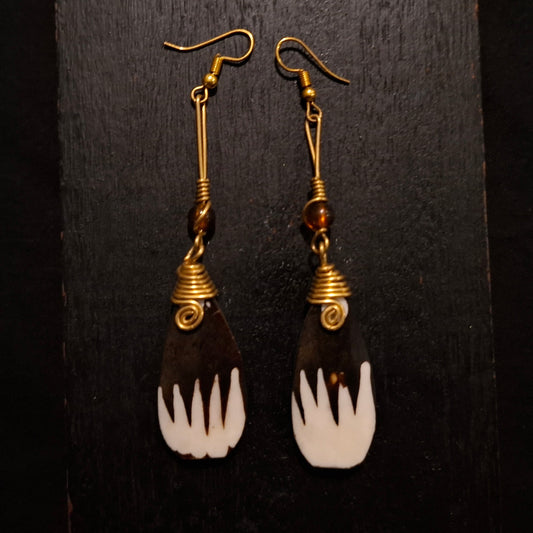 Brass Earrings 224