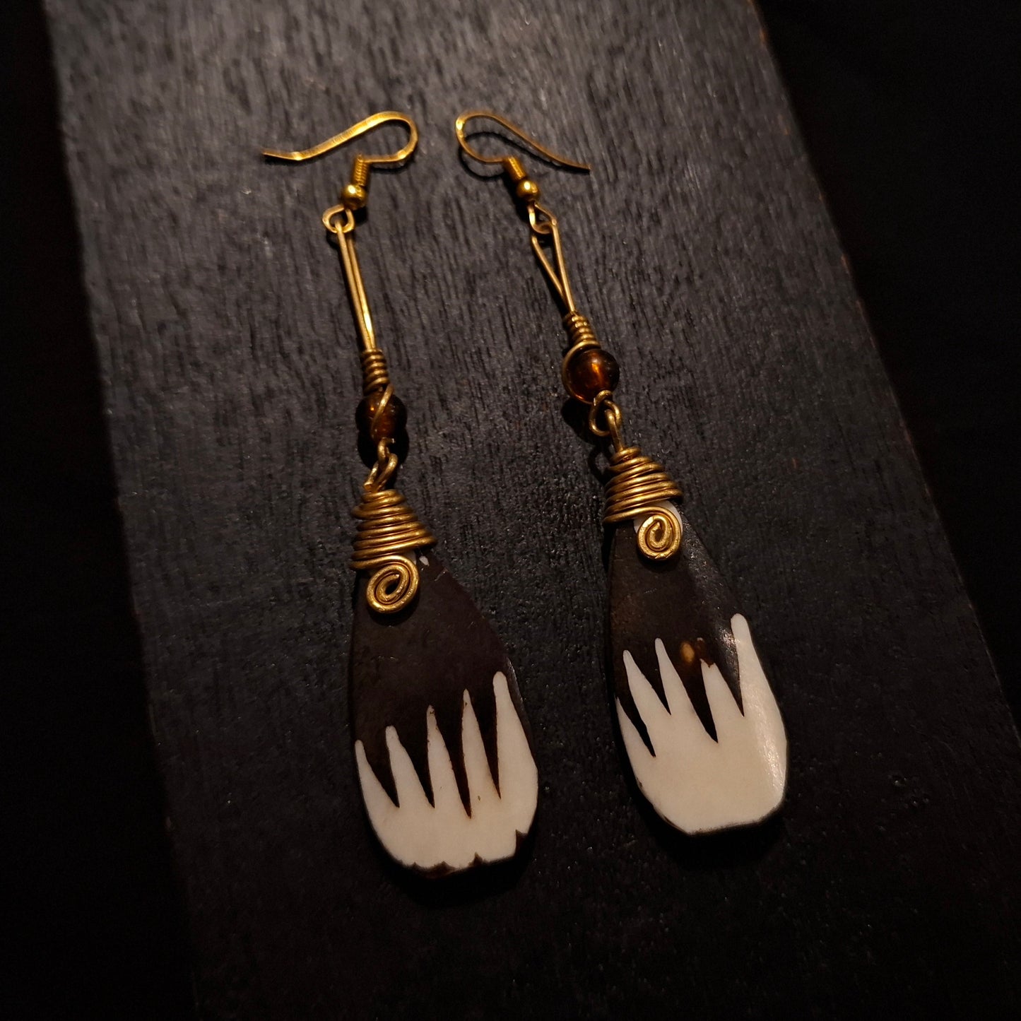 Brass Earrings 224