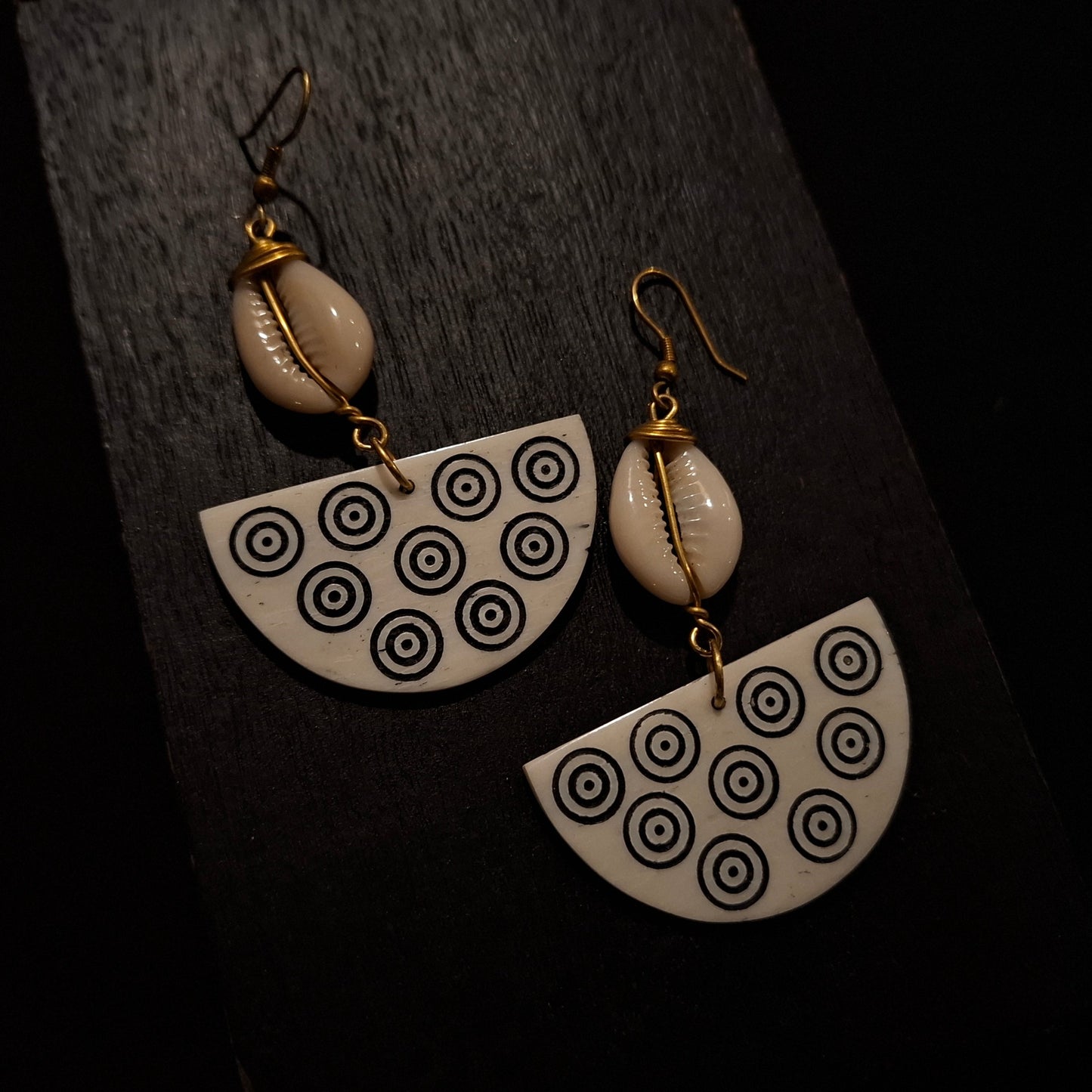 Brass Earrings 223