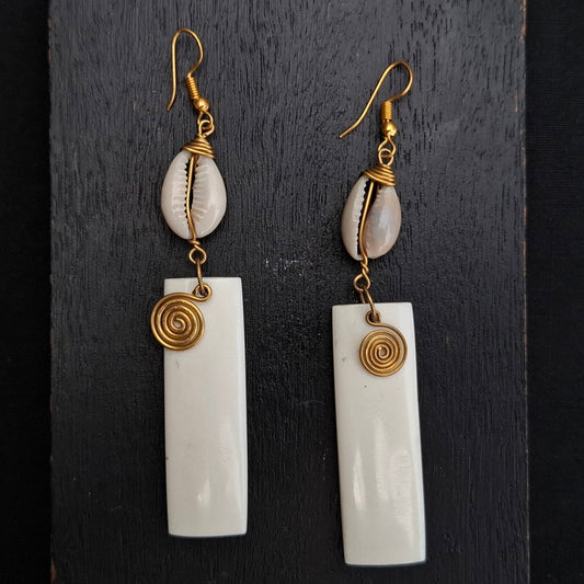 Brass Earrings 246