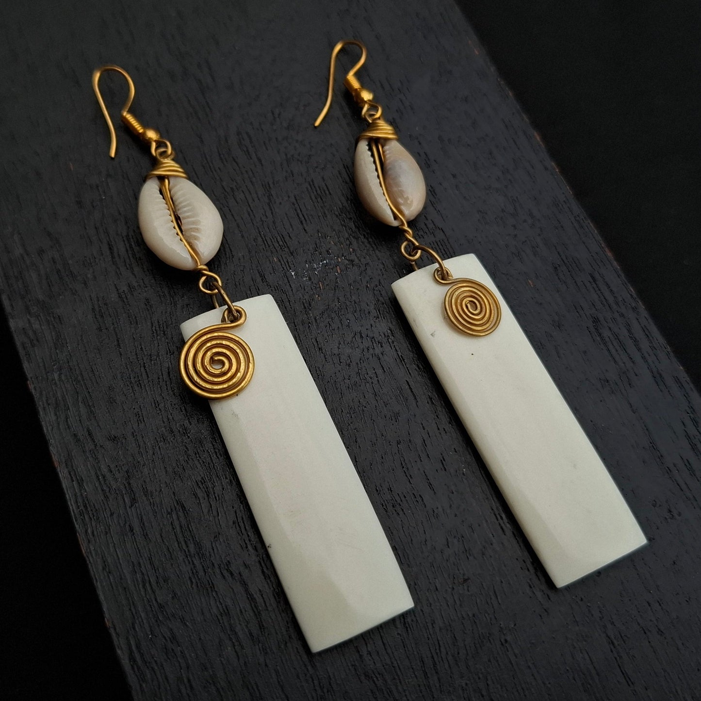 Brass Earrings 246