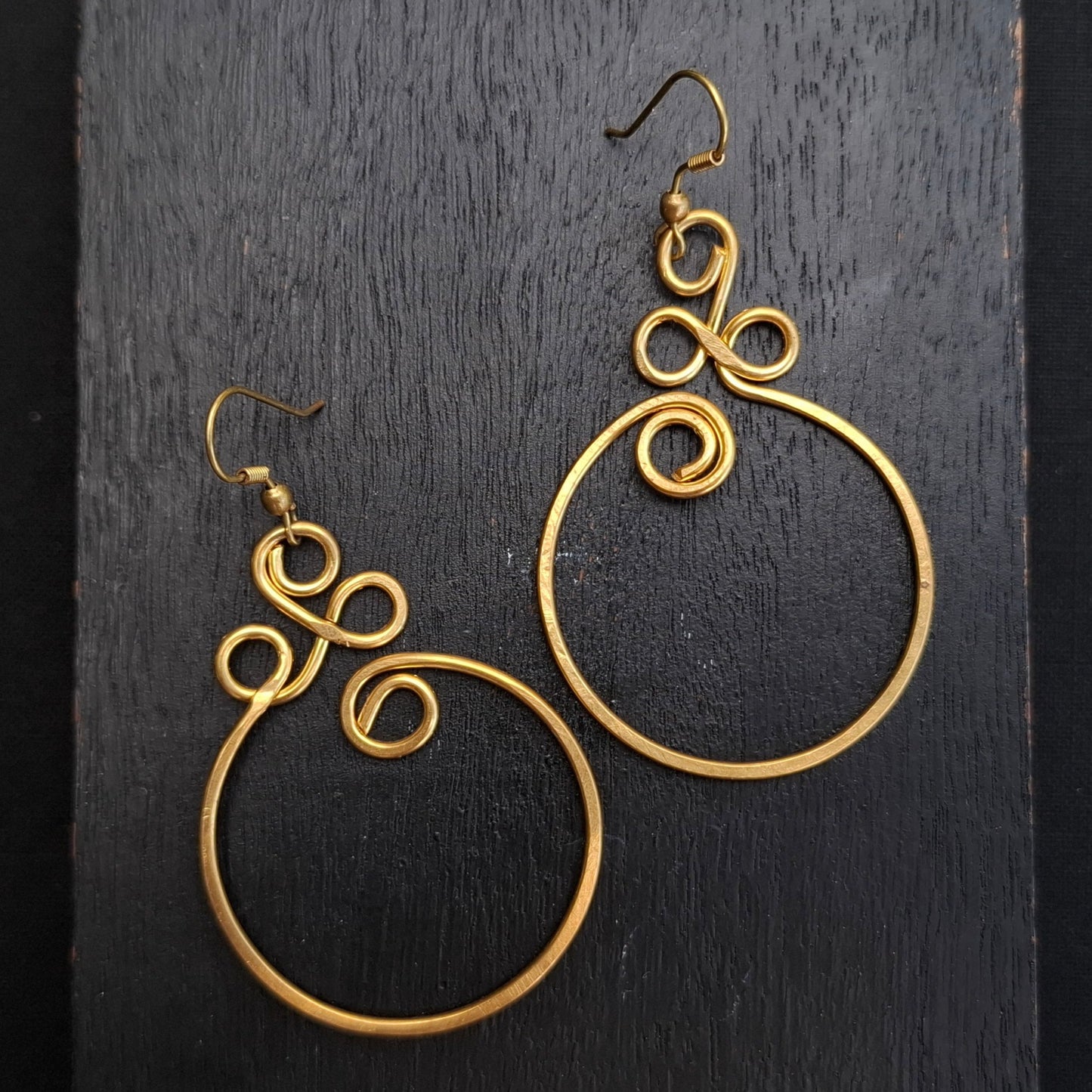 Brass Earrings 244