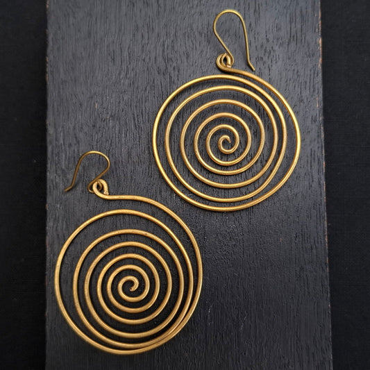 Brass Earrings 238