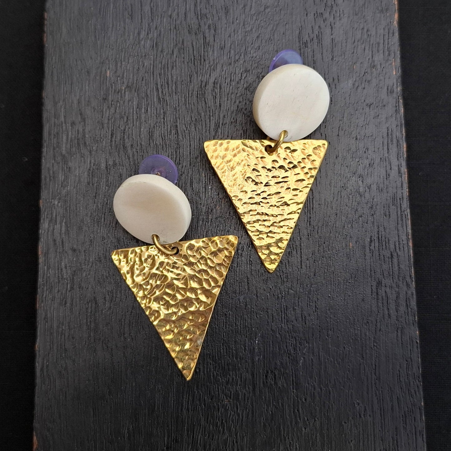 Brass Earrings 242