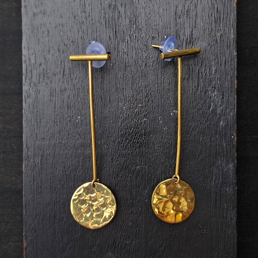 Brass Earrings 256