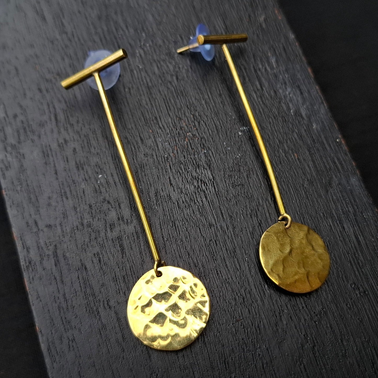 Brass Earrings 256