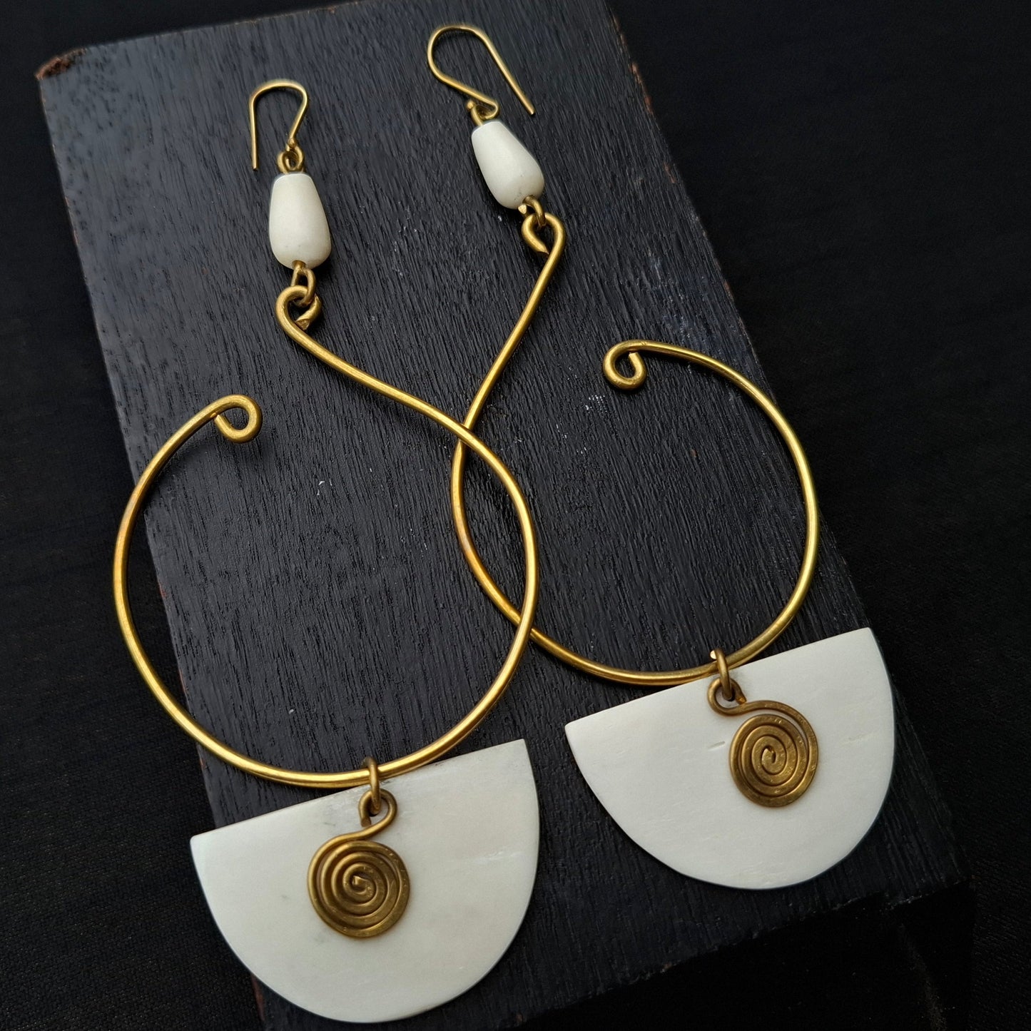 Brass Earrings 259