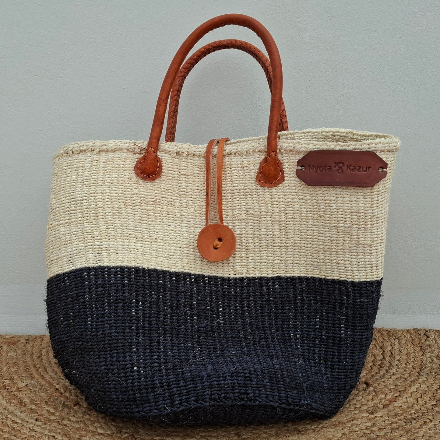 Sisal Bag 6 - Dark Navy