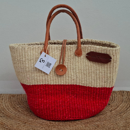 Sisal Bag 3 - Pink