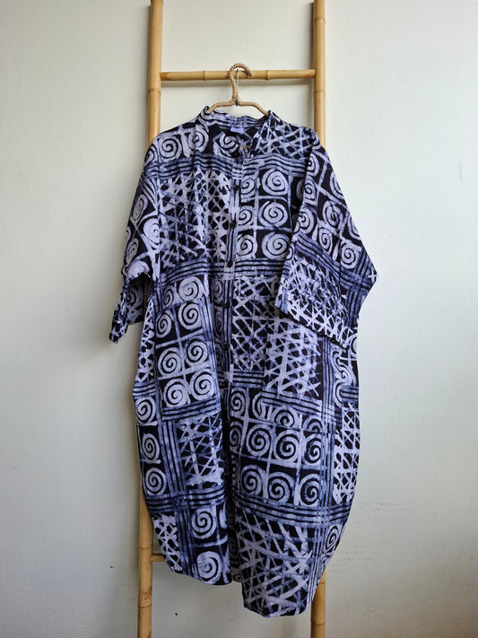 Safari Dress - Batik