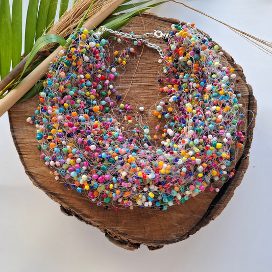Beaded necklace 220