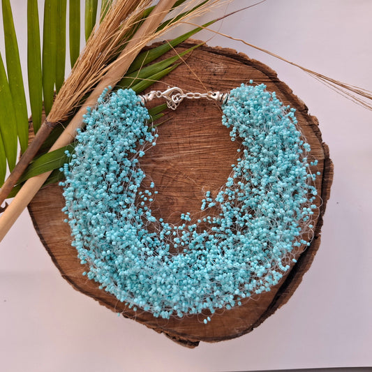 Beaded necklace 222