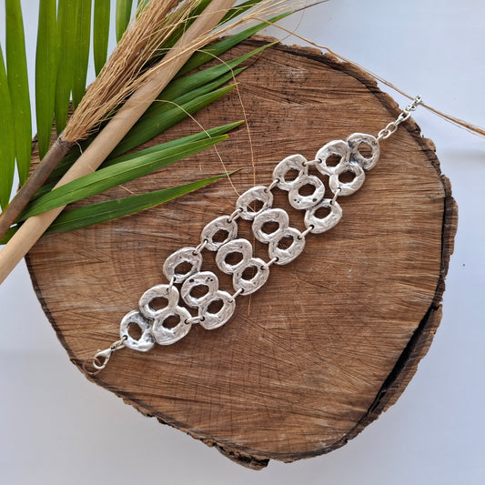 Silver-tone bracelet 229
