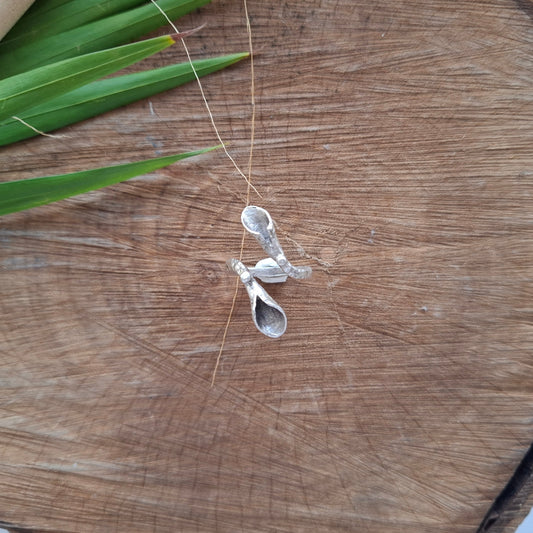 Silver-tone ring 272