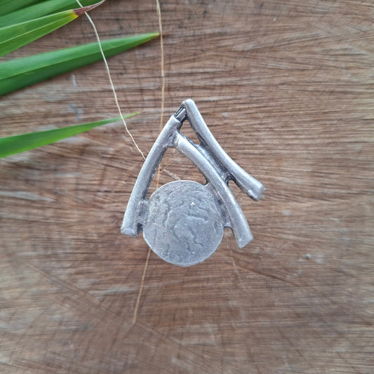 Silver-tone ring 274