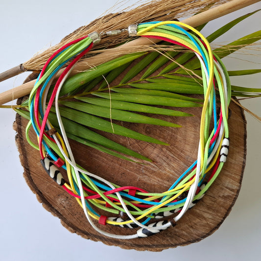 Beaded necklace 228