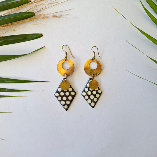 Brass Earrings 283