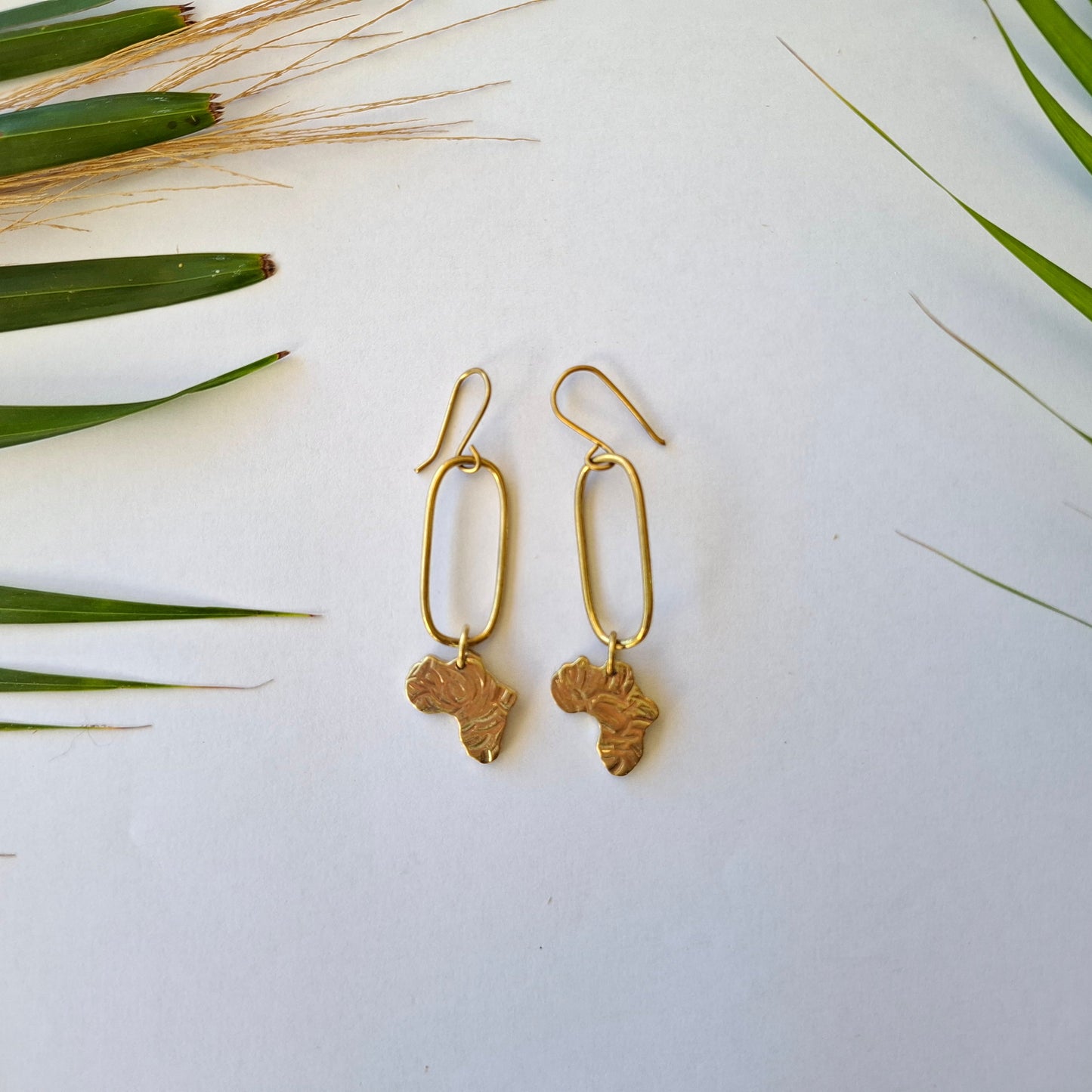 Brass Earrings 400