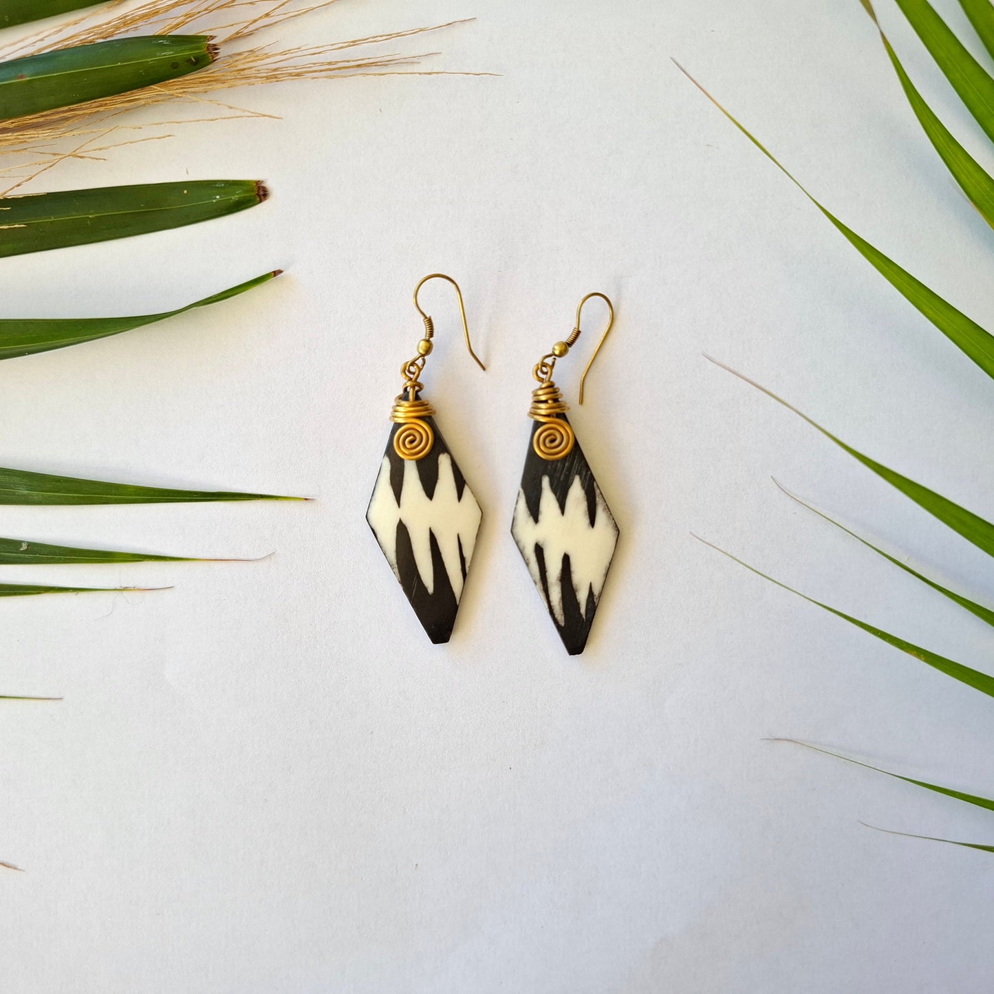 Brass Earrings 406