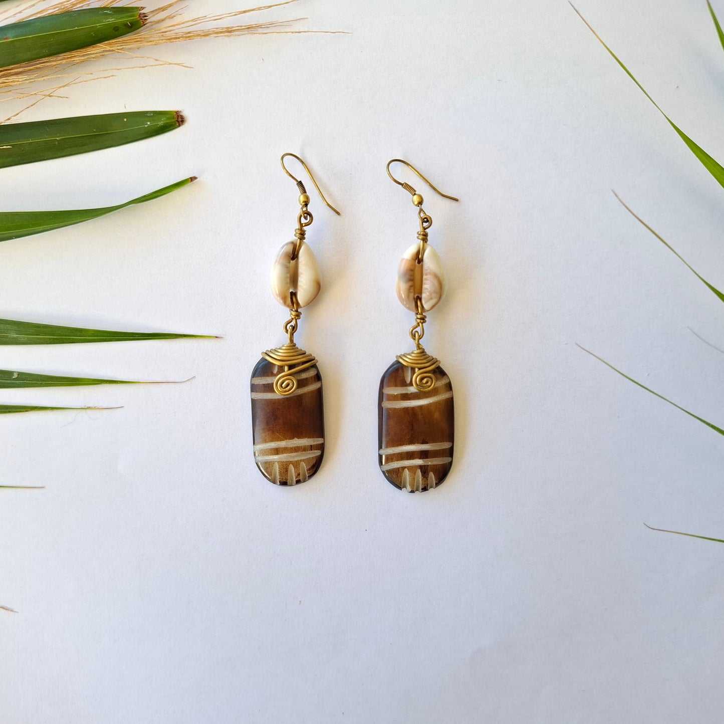 Brass Earrings 410