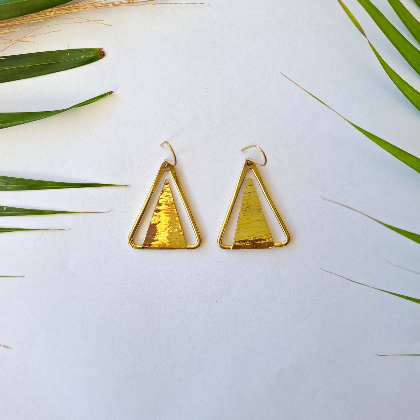 Brass Earrings 414