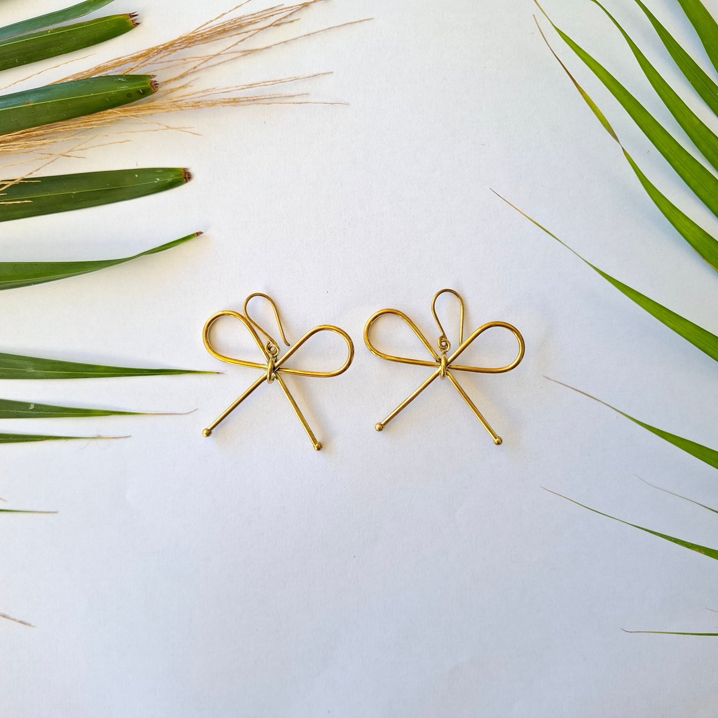 Brass Earrings 415