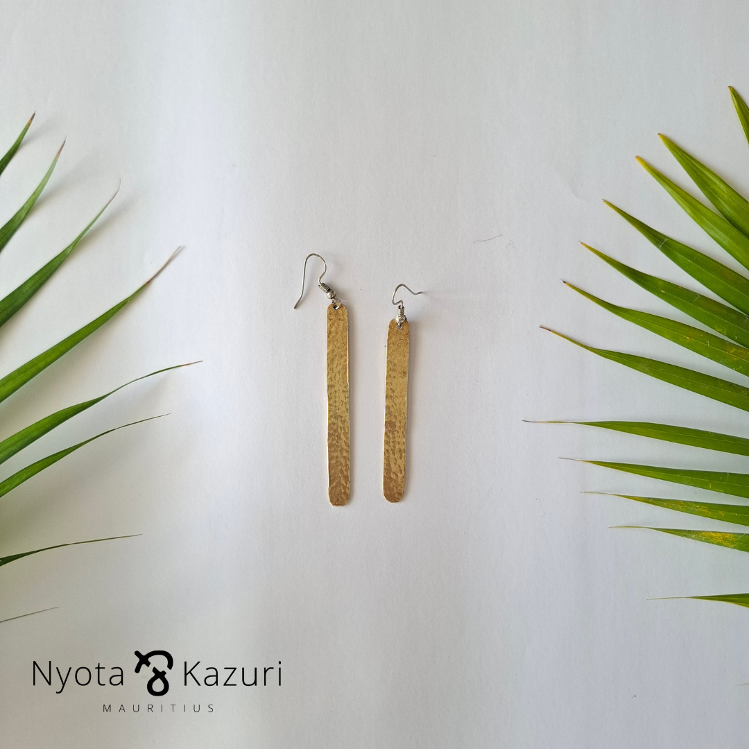 Brass Earrings 421