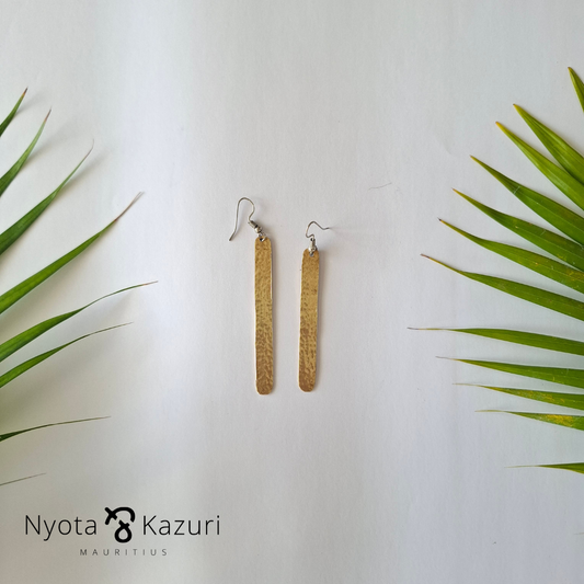 Brass Earrings 421