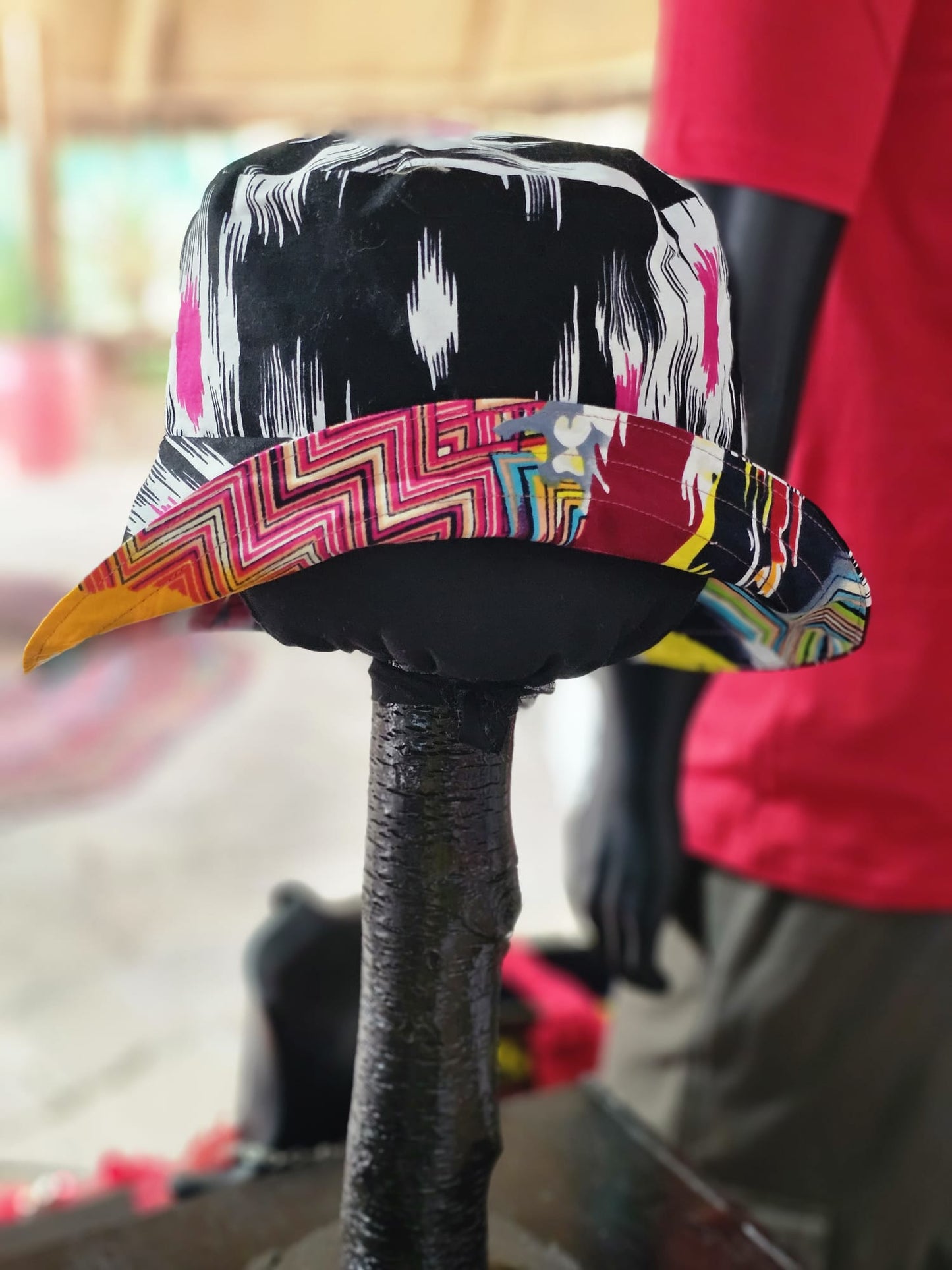 Reversable Bucket Hat - Deep Star