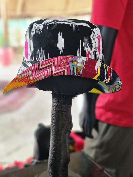 Reversable Bucket Hat - Deep Star