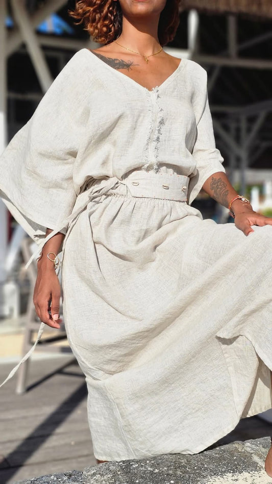 Maison Nomade Dress - Linen