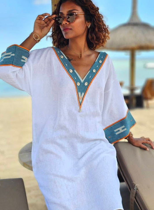 Ivory Coast Dress - Linen