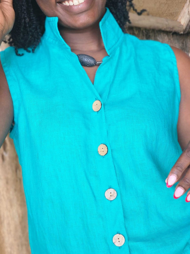 Monaco Jumpsuit - Linen