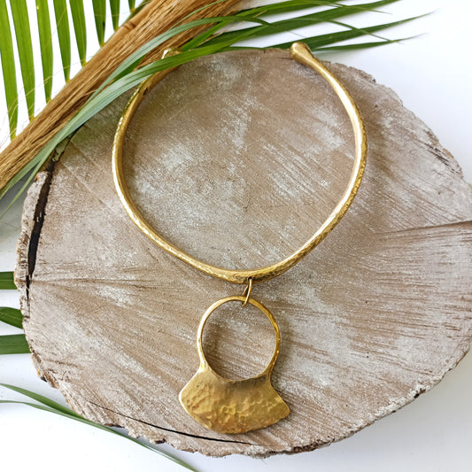Brass Necklace 186