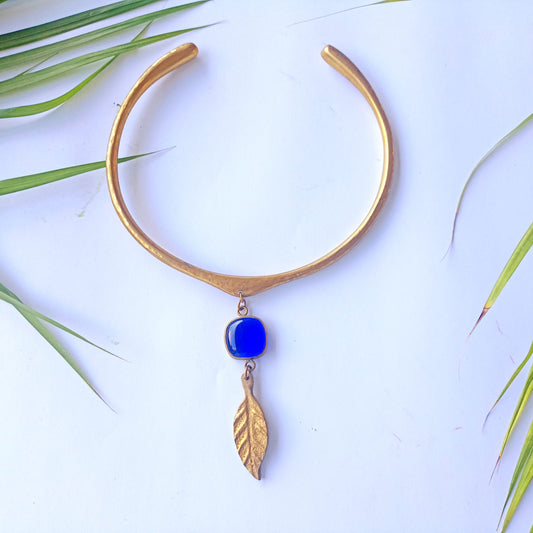 Brass necklace 61
