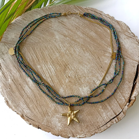 Beaded necklace 157