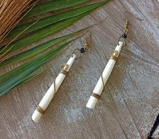 Brass Earrings 331