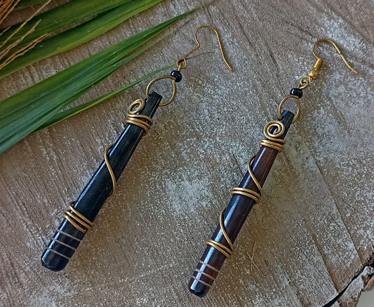 Brass Earrings 332