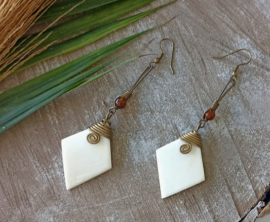 Brass Earrings 285