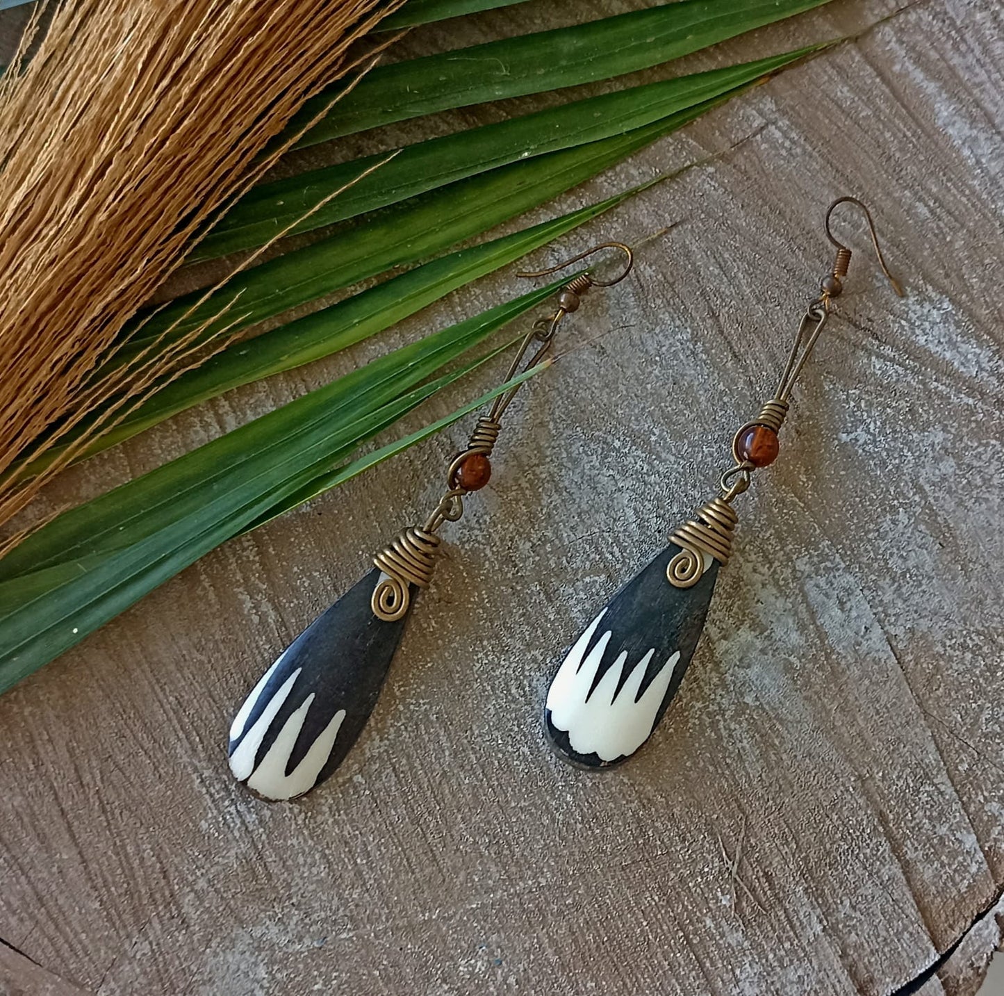 Brass Earrings 224