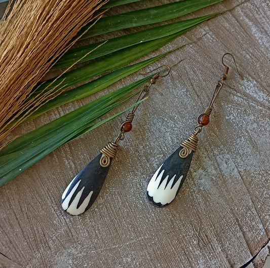 Brass Earrings 224