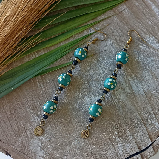 Brass Earrings 325