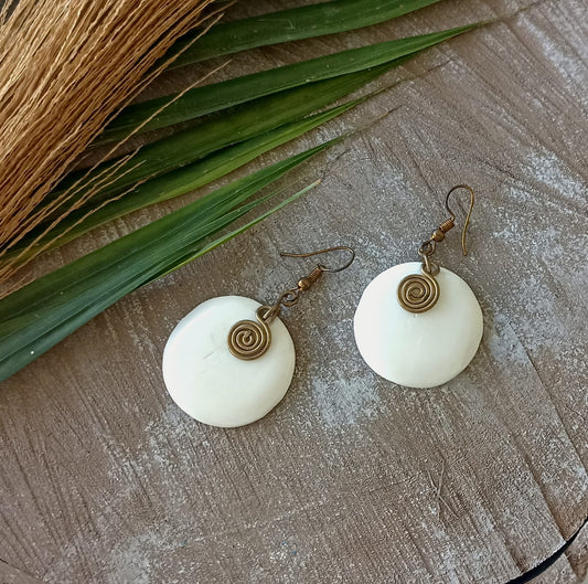 Brass Earrings 232