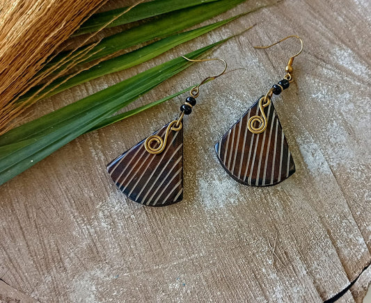 Brass Earrings 323
