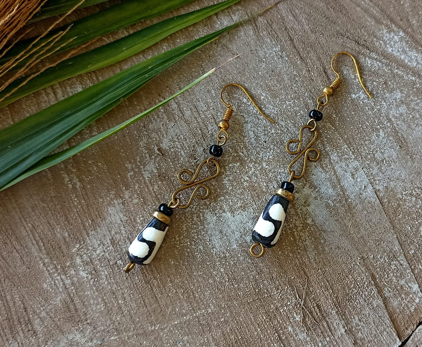 Brass Earrings 334