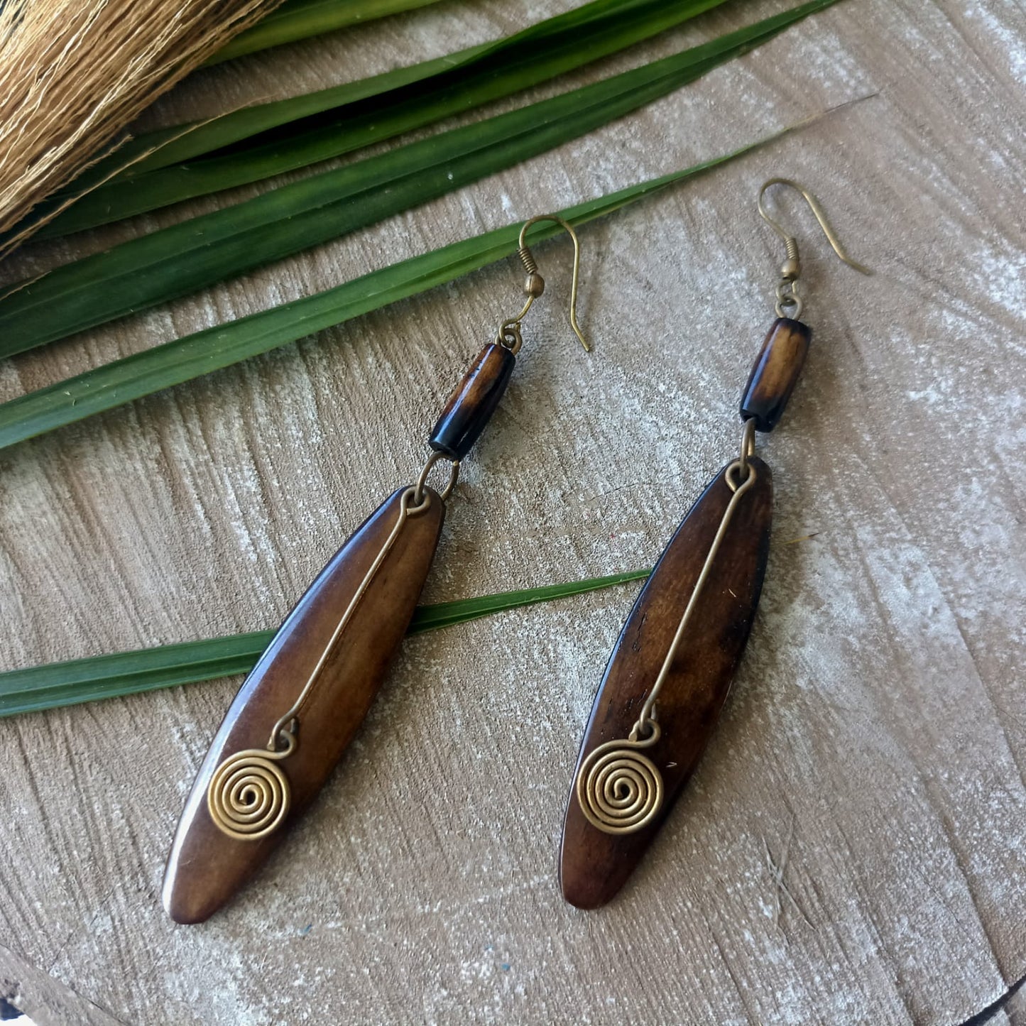 Brass Earrings 193
