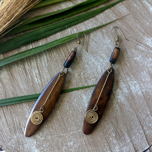 Brass Earrings 193