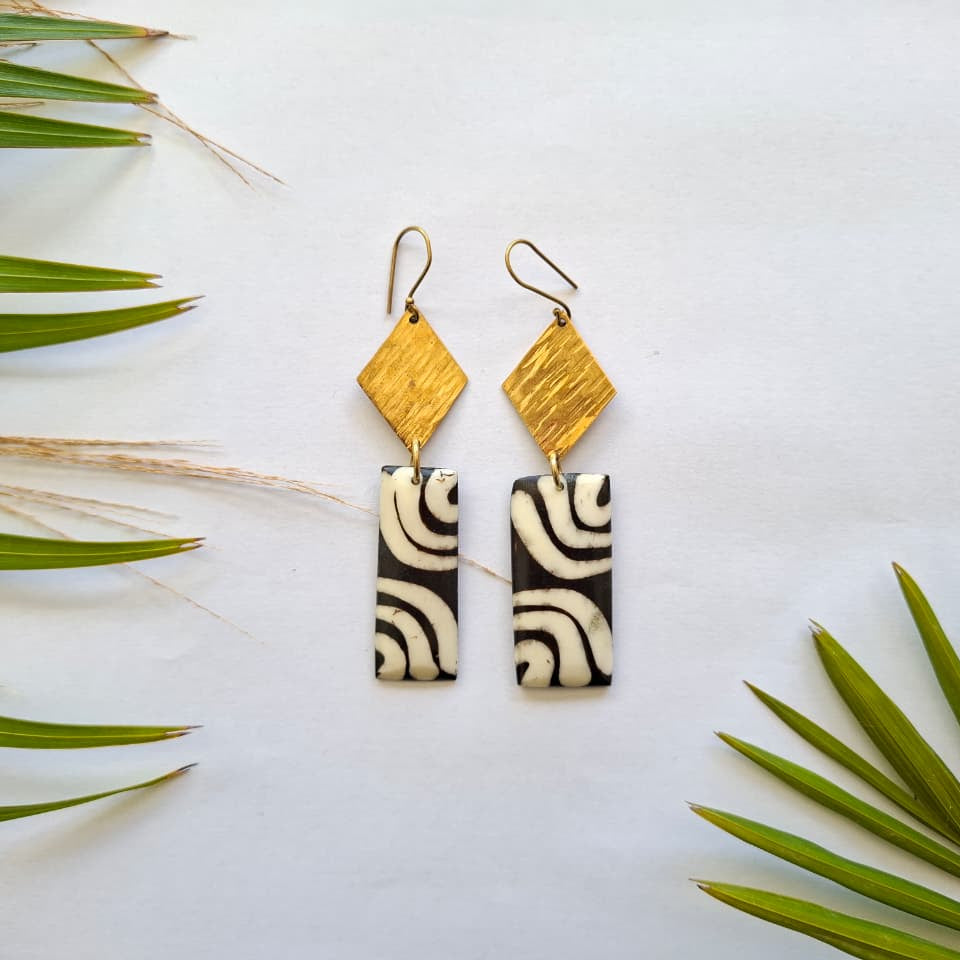 Brass Earrings 368